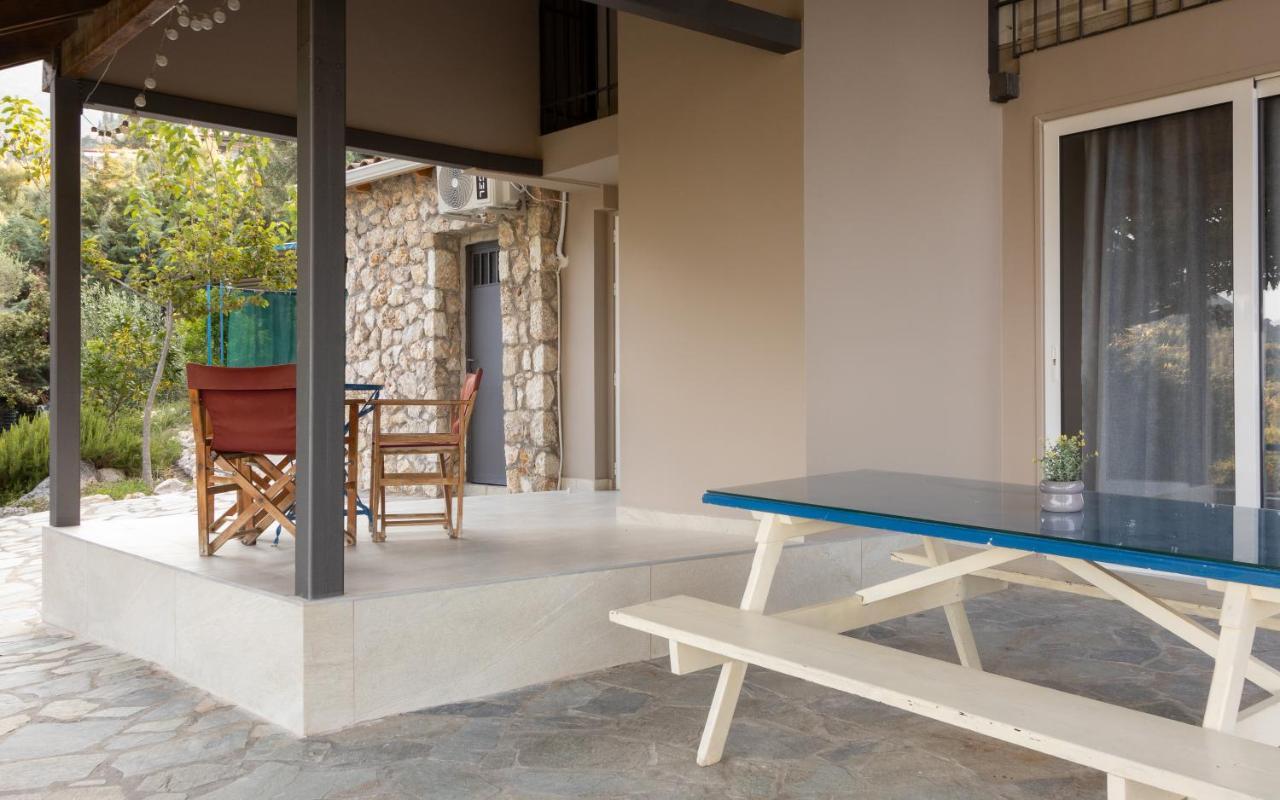 Villa Marcon Stone House Nikiana Exterior foto